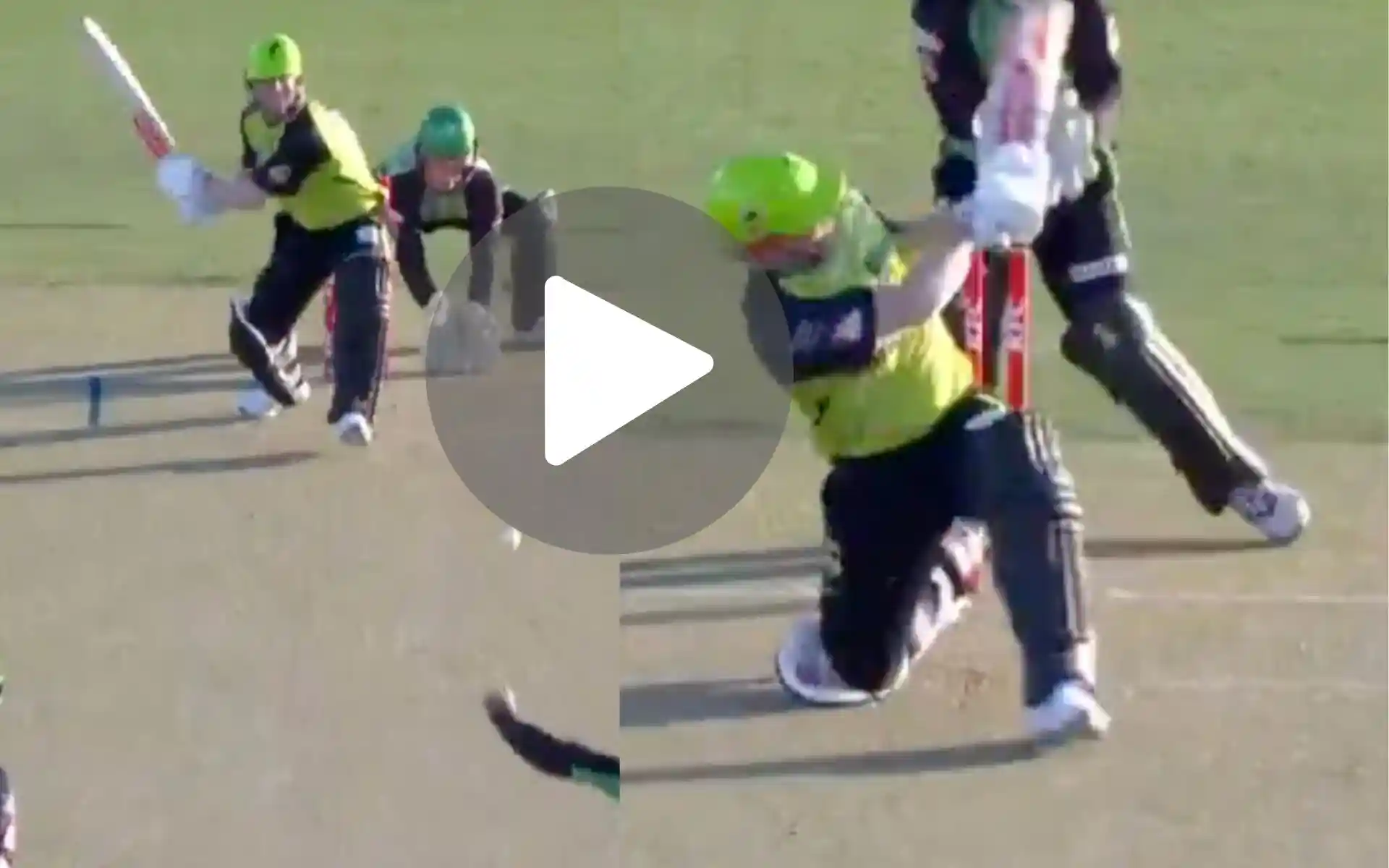 [Watch] Maxwell Gets Beating Of His Life As Warner Hits Outrageous Switch-Hit Six